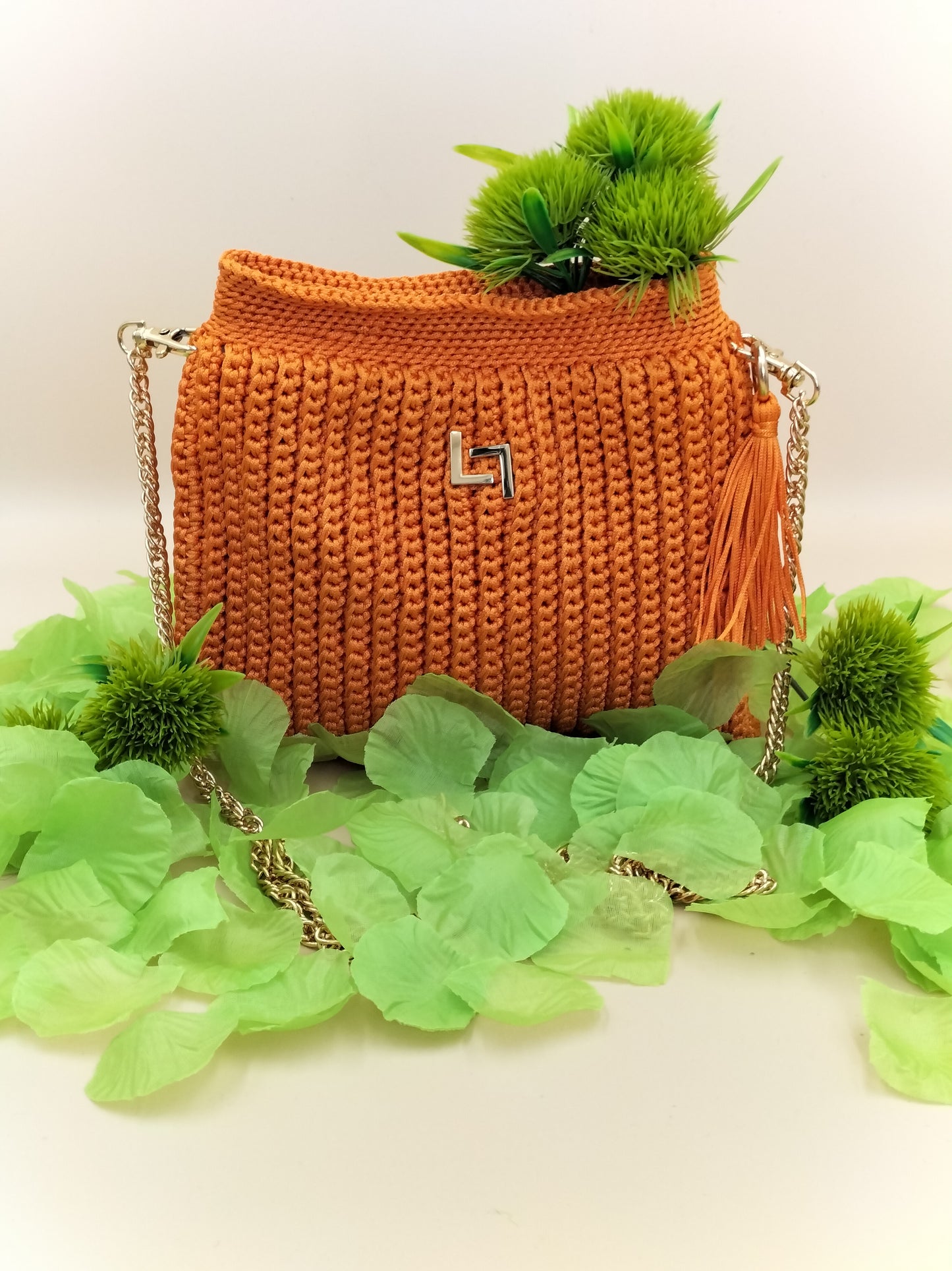 TASHA PURSE (Tangerine)