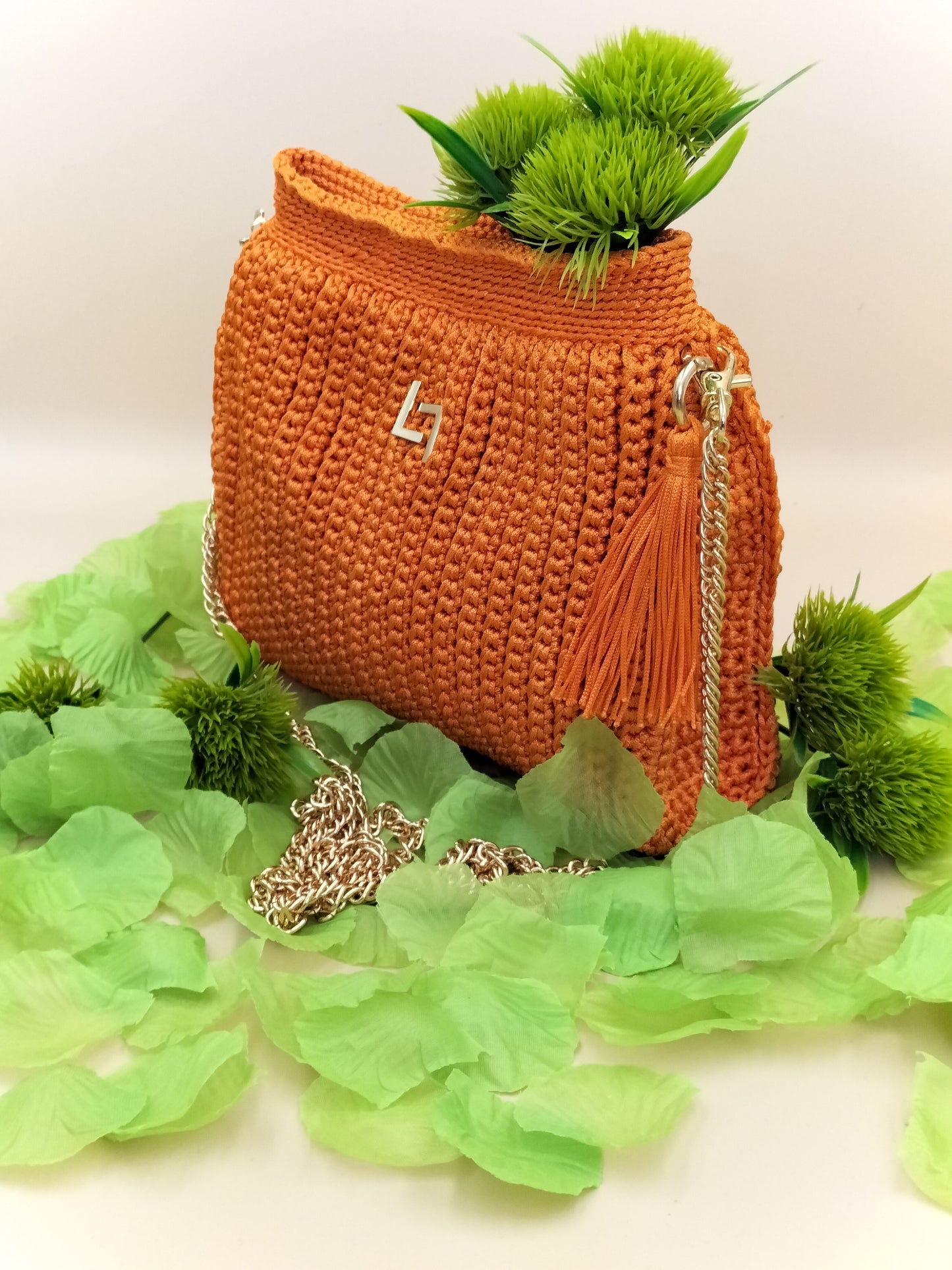 TASHA PURSE (Tangerine)