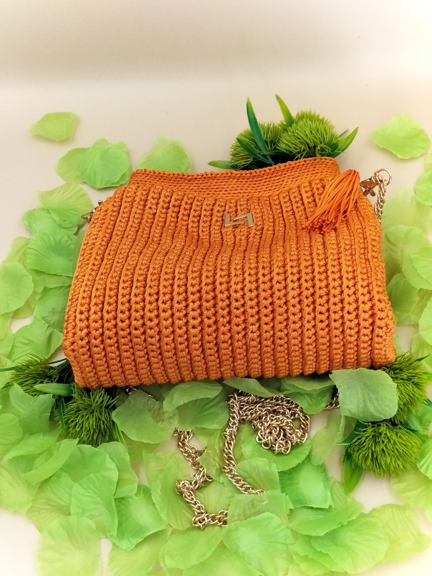 TASHA PURSE (Tangerine)