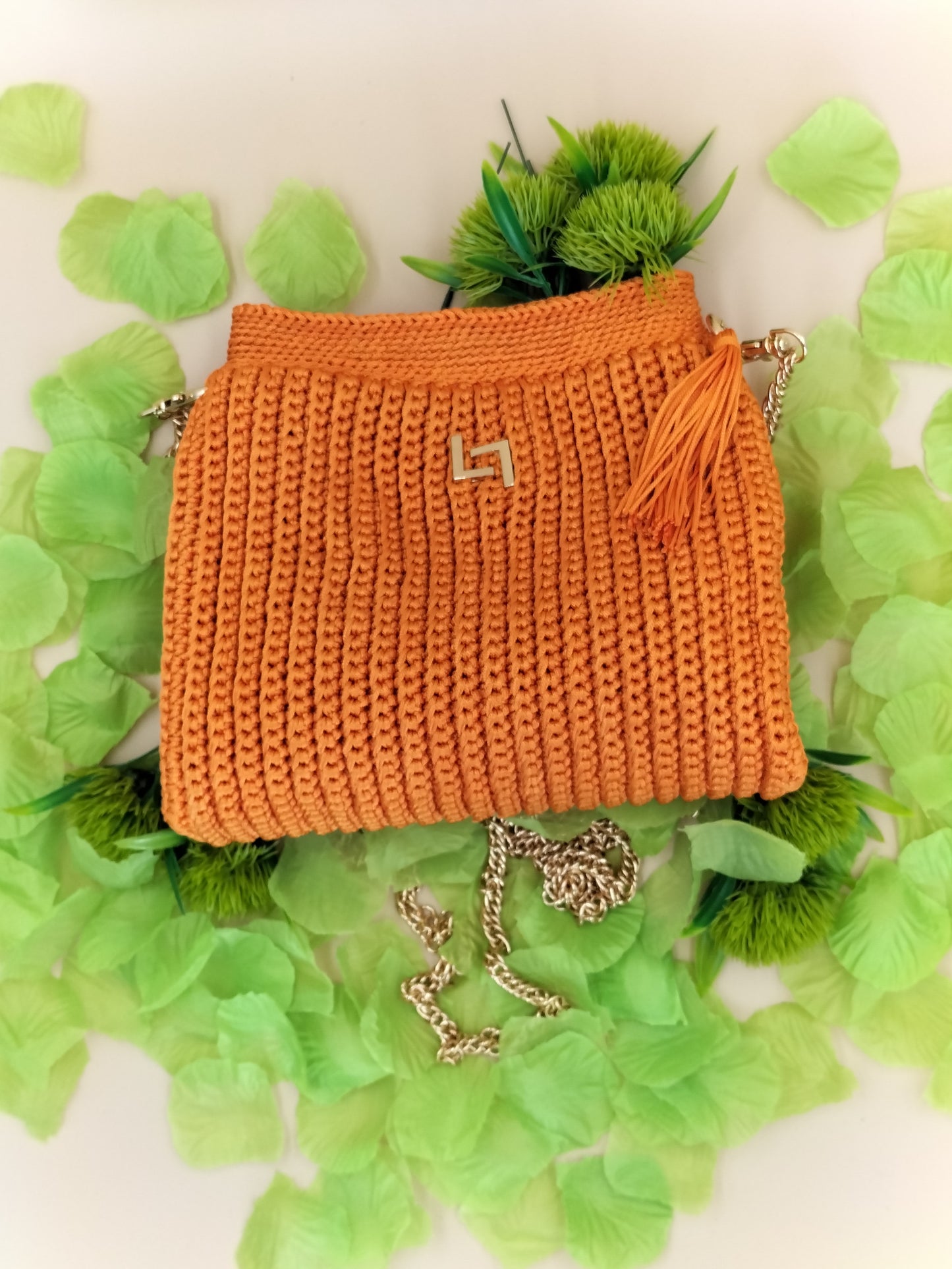 TASHA PURSE (Tangerine)